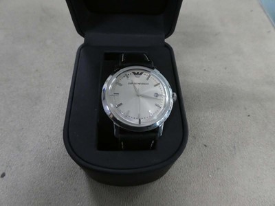 Lot 2489 - Emporio Armani wristwatch, boxed