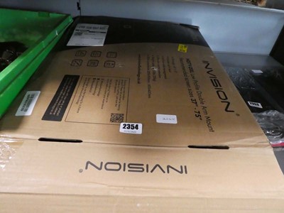 Lot 2354 - Invision double arm TV mount