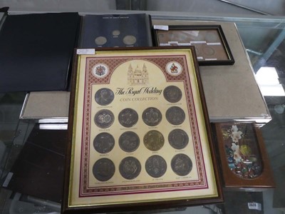 Lot 2525 - (2) Box containing various coin collections