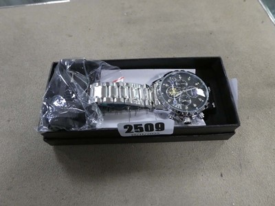 Lot 2509 - Dedima sub-dial wristwatch, boxed