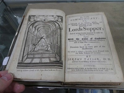Lot 2528 - Copy of the Communicant or, A Discourse of the...