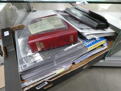 Lot 2545 - Selection of various train photos, magazines, etc