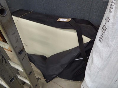 Lot 4245 - Cream coloured massage bed in carry case