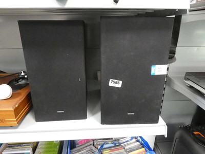 Lot 2566 - Pair of Mission 771 speakers