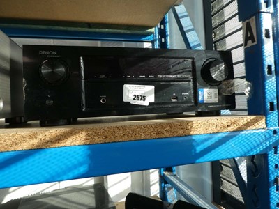 Lot 2575 - Denon AV surround receiver AVRX520BT