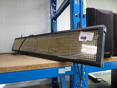 Lot 2589 - LED display strip light