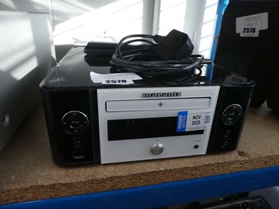 Lot 2578 - Marantz MCR610 CD player with remote and power...