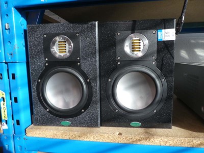 Lot 2580 - Pair of Unity studio monitor speakers, model:...