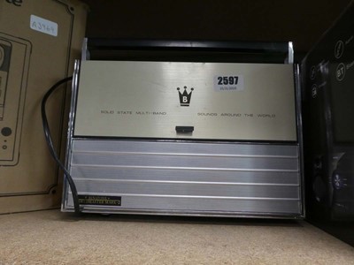 Lot 2597 - Binatone solid state multiband radio...