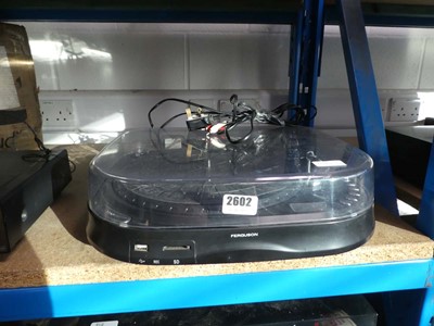Lot 2602 - Ferguson turntable