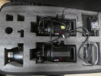 Lot 2623 - Case of Bowens lighting equipment
