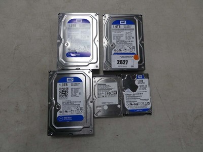 Lot 2627 - Various 1 TB HDDs