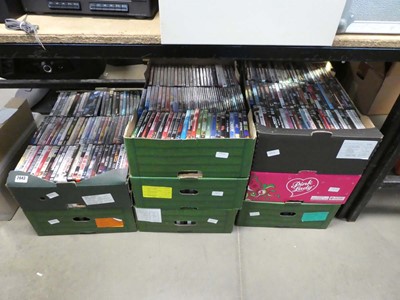 Lot 2643 - 8 boxes containing DVD's