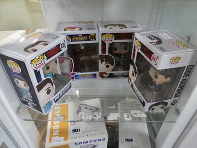 Lot 2635 - 4 Funko Pop! figures, IT: Stanley Uris, IT:...