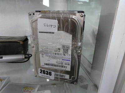 Lot 2636 - 3 Samsung HDDS, including 1x 5 GB and others
