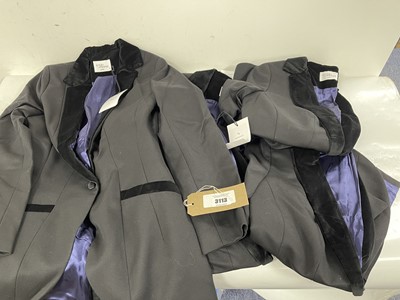 Lot 5x Alice Fawke amanda suit jackets in black...