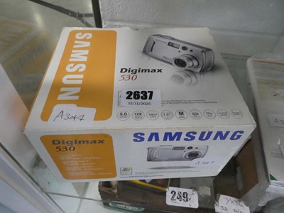 Lot 2637 - Samsung Digimax 530 camera