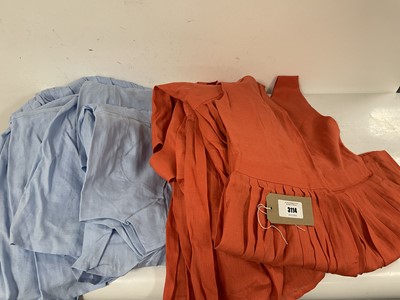 Lot 14x Alice Fawke pleated summer dresses in...