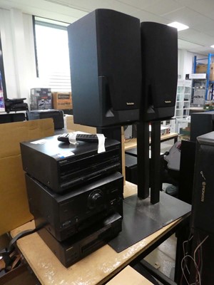 Lot 2657 - Technics Music System including cassette deck,...