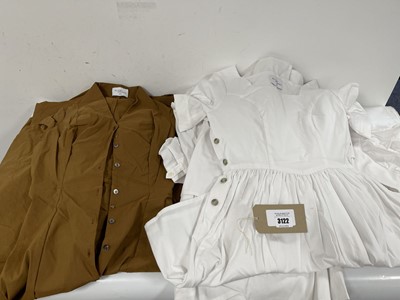 Lot 10x Alice Fawke dresses in white & brown...