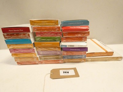 Lot 2414 - Mixed lot of vitamins and supplements