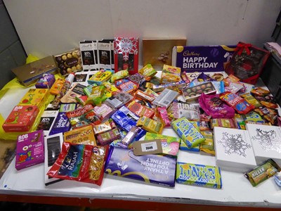 Lot 3549 - Large selection of confectionery including...
