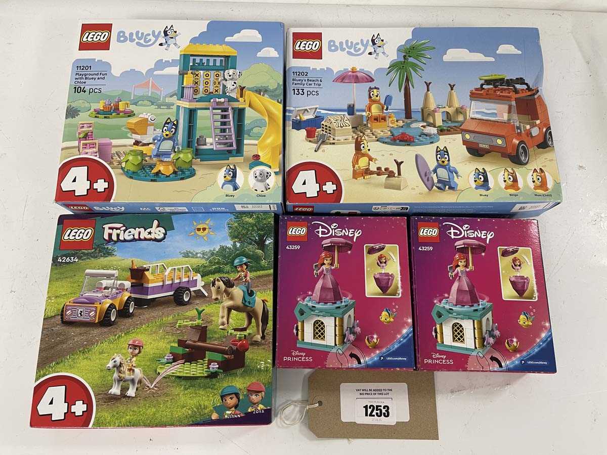 Lot 5x Boxed Lego kits to include 11202, 11201,...