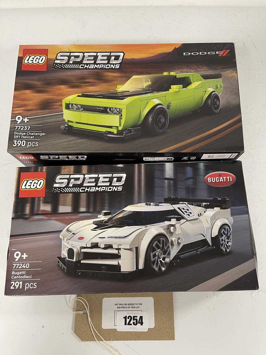 Lot 2x Lego Speed Champions kits to include 77240...