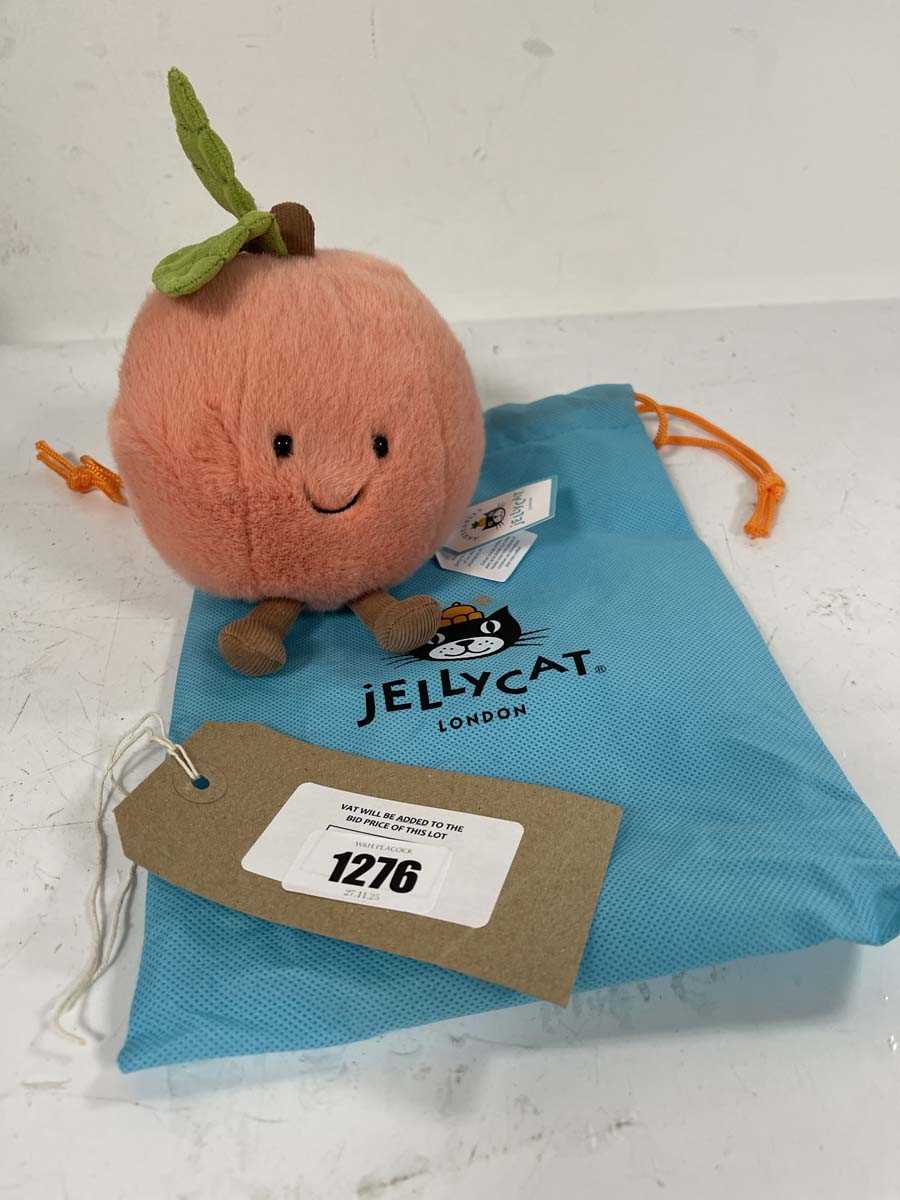 Lot Jellycat London my name is amuesables peach...