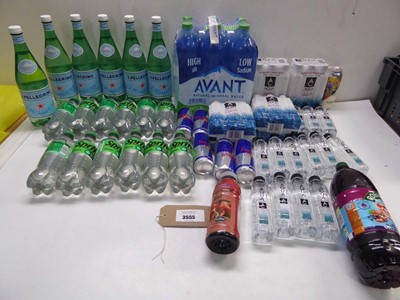 Lot 3555 - Sprite, Red Bull, Fruit squash, sparkling and...