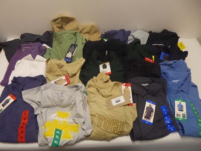 Lot 3487 - x20 mixed clothing items to include Jack Wills...