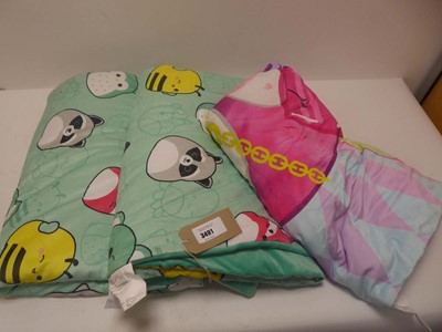 Lot 3491 - x3 Squashmallows throws