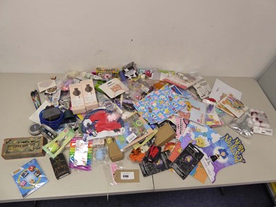 Lot 3700 - An assortment of party decorations, Pokémon...