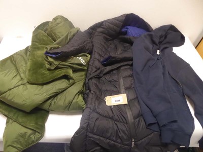 Lot 3498 - x3 coats/jackets to include Below Zero etc