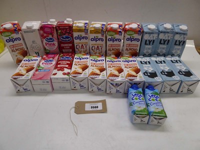 Lot 3560 - Alpro Almond Milk, Oat-ly! Oat drink, Coconut...