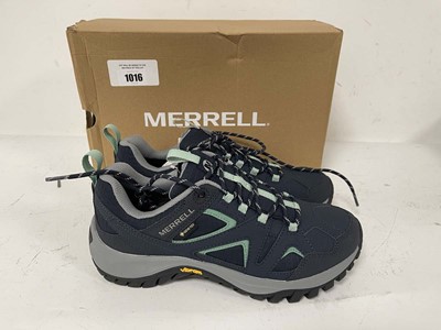 Lot Merrell bryce radius GTX trainers in navy size...