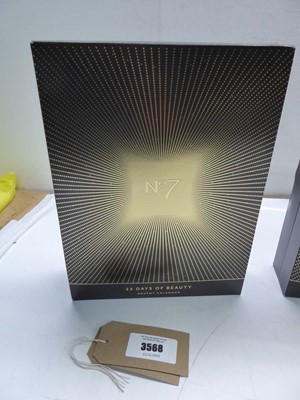 Lot 3568 - No. 7 25 days of beauty 2025 advent calendar