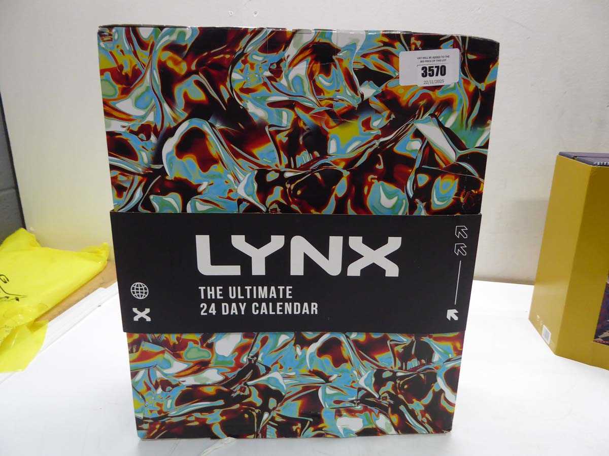 Lot 3570 - Lynx The Ultimate 24 day calendar