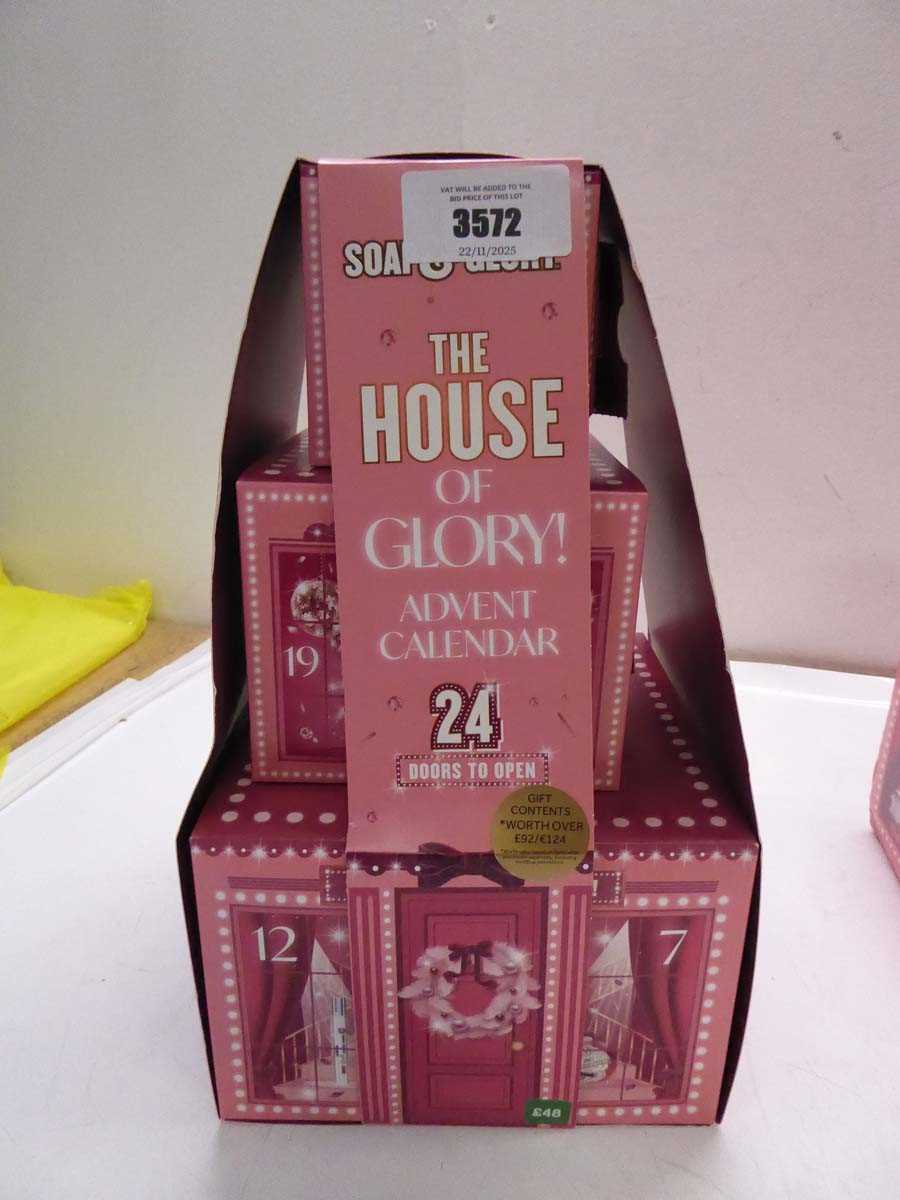 Lot 3572 - Soap & Glory The House of Glory Advent Calendar