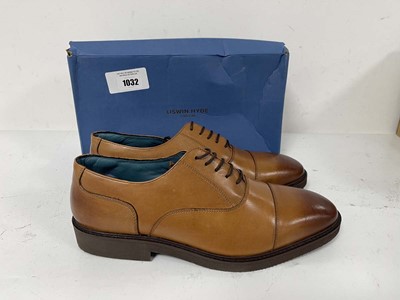 Lot Oswin Hyde flint tan crust shoes size UK12 -...