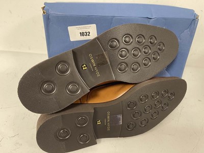 Lot 1032 - Oswin Hyde flint tan crust shoes size UK12 -...