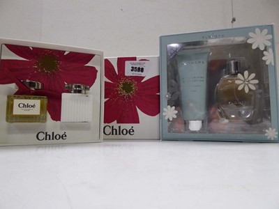 Lot 3588 - Chloe eau de parfum ad Next Flowers eau de...