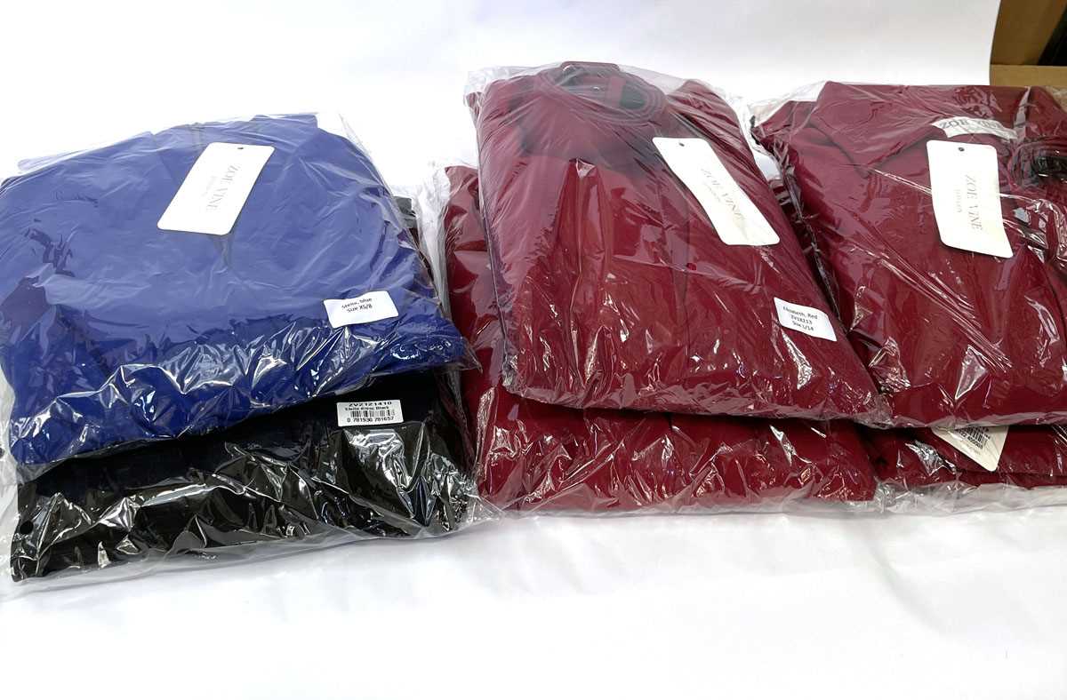 Lot 4x Zoe vine Elisabeth dresses in assorted reds...