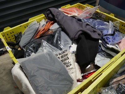 Lot 1068 - Pallet containing mixed ladies and men's clothing