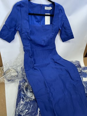 Lot 10x Zoe Vine Faith dresses in grey check,...