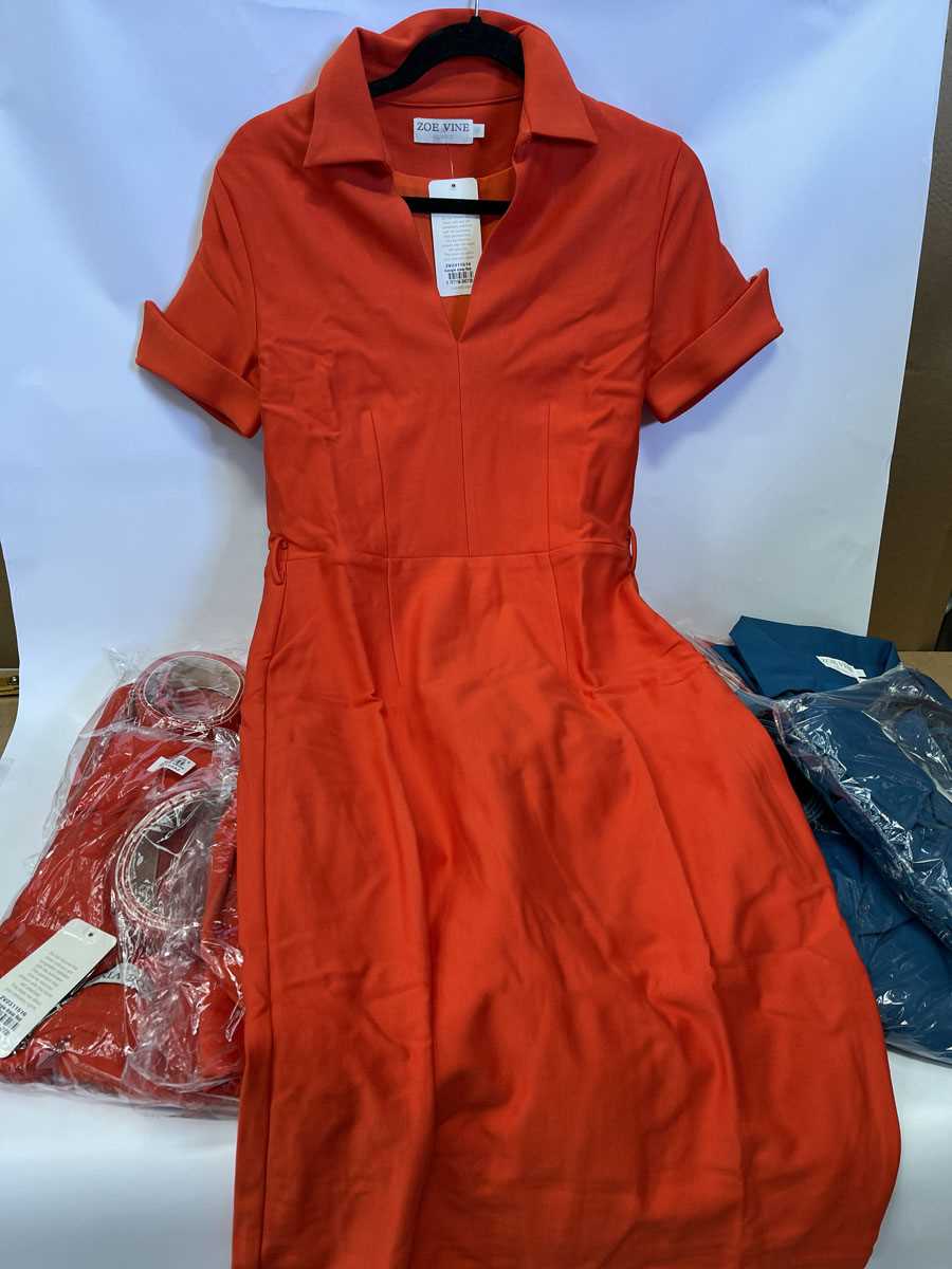 Lot 12x Zoe Vine dresses in various styles,...