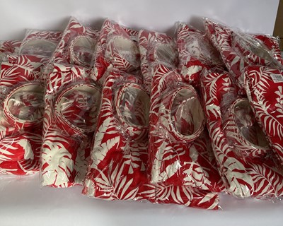 Lot 8x Zoe Vine Rose dresses in light blue and 4...