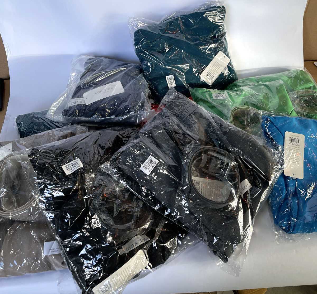 Lot 9x Zoe Vine Bonnie dresses in green, various...