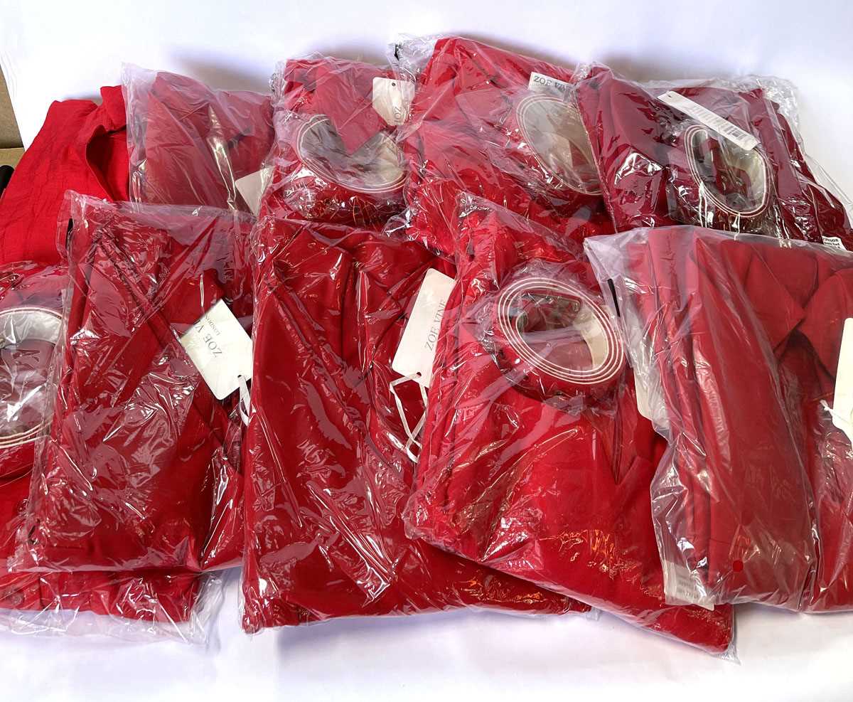 Lot 10x Zoe Vine dresses in green, various styles,...