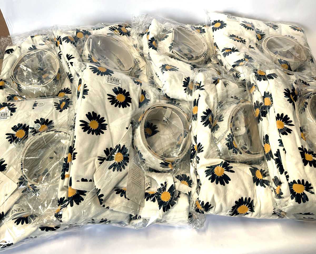 Lot 5x Zoe Vine Valerie dresses in light blue, 3...